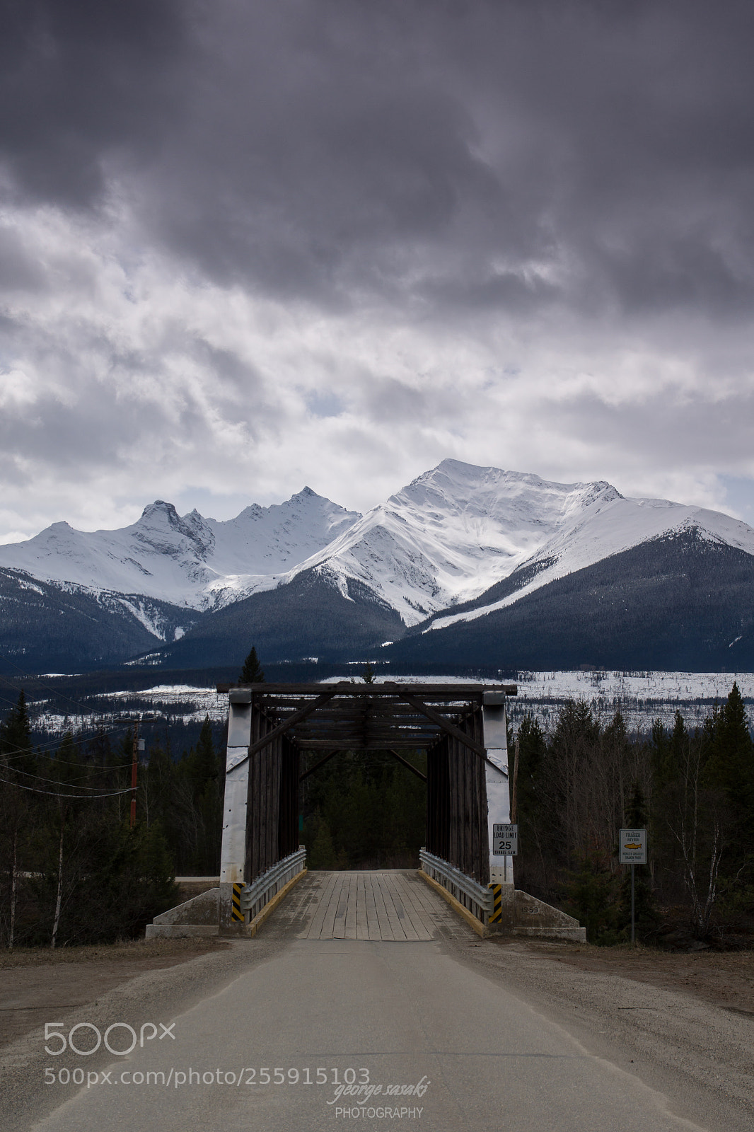 Sony SLT-A77 sample photo. Bridge to the mountains photography