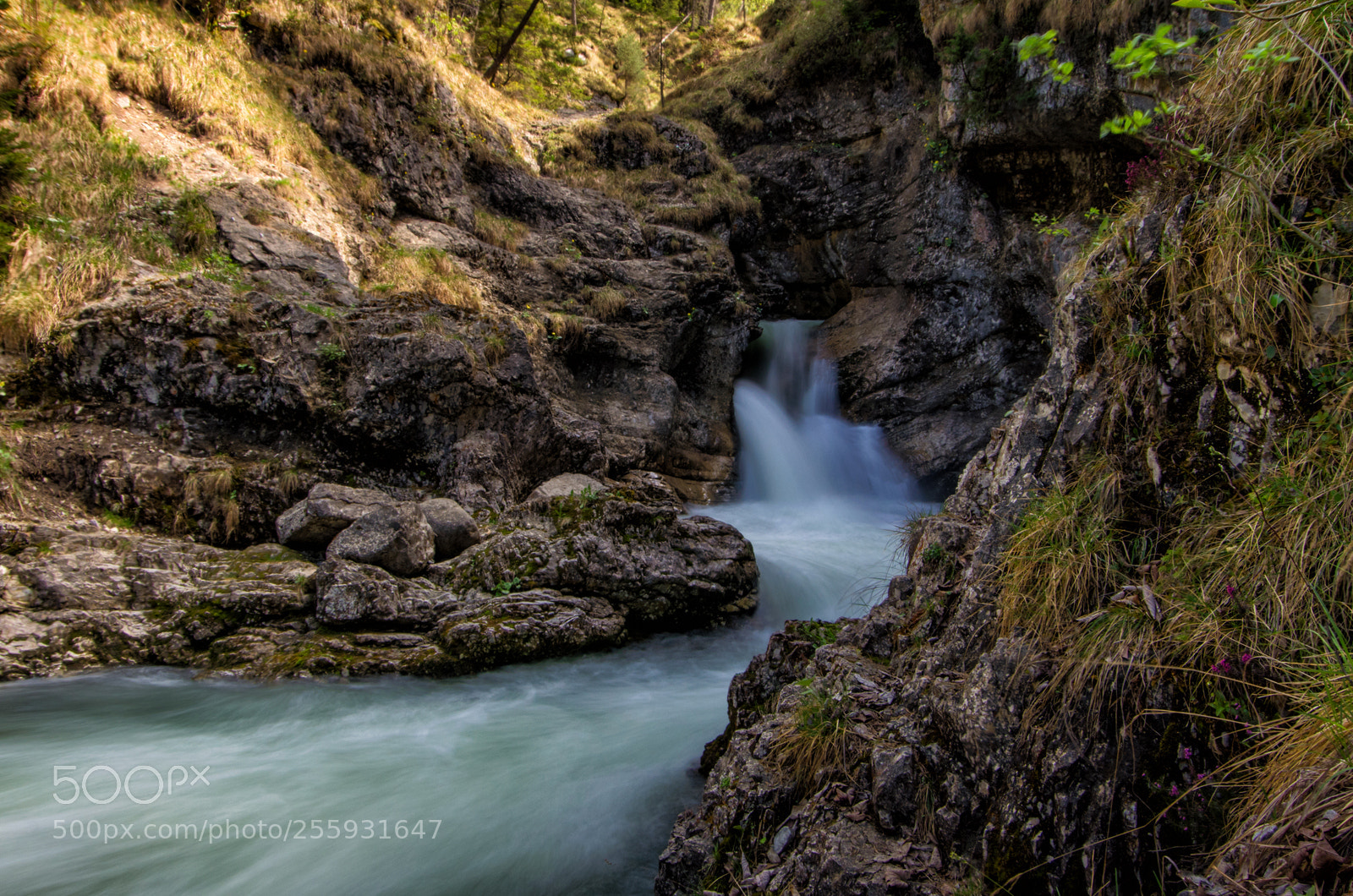 Pentax K-5 sample photo. Farchant - kuhflucht waterfalls photography