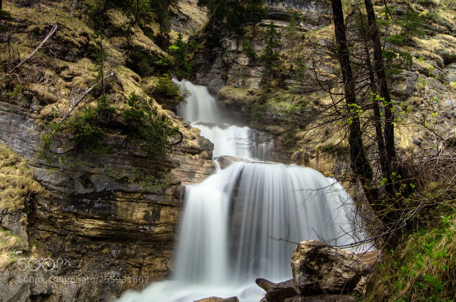 Pentax K-5 sample photo. Farchant - kuhflucht waterfalls photography