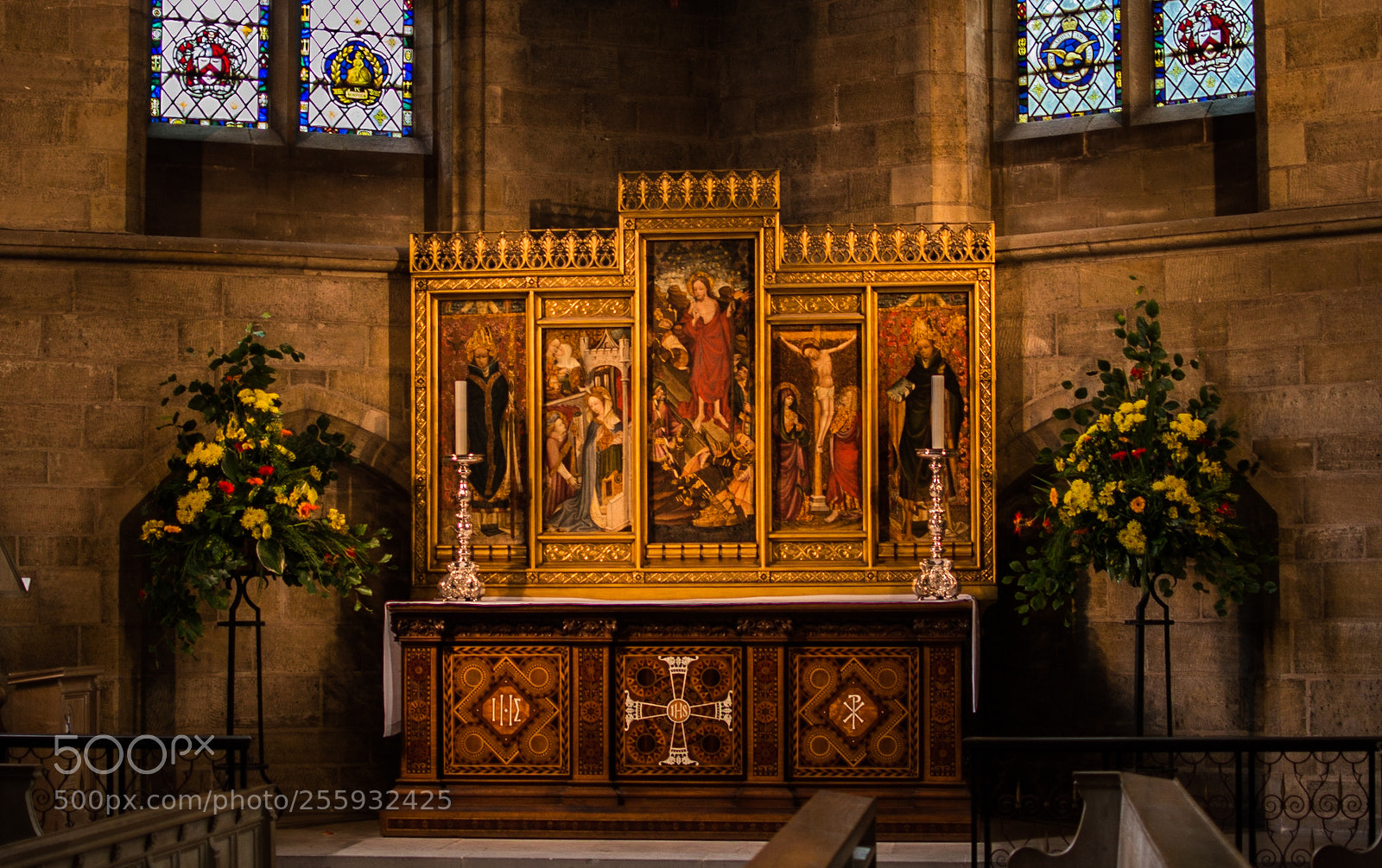 Nikon D3200 sample photo. Norwich catherdral, chapel screen photography