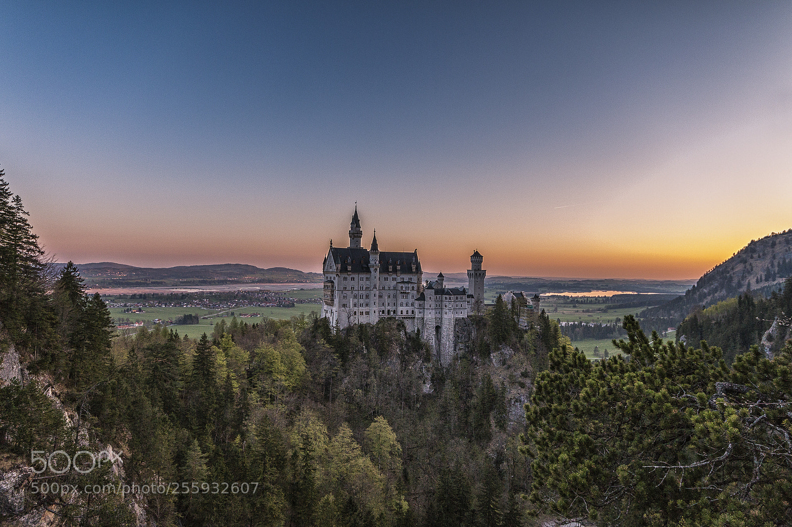 Canon EOS 70D sample photo. Neuschwanstein castle photography