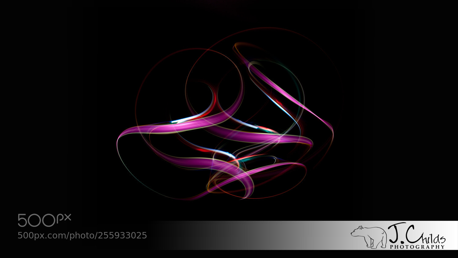 Canon EOS 5D Mark II sample photo. Lp light ribbons photography