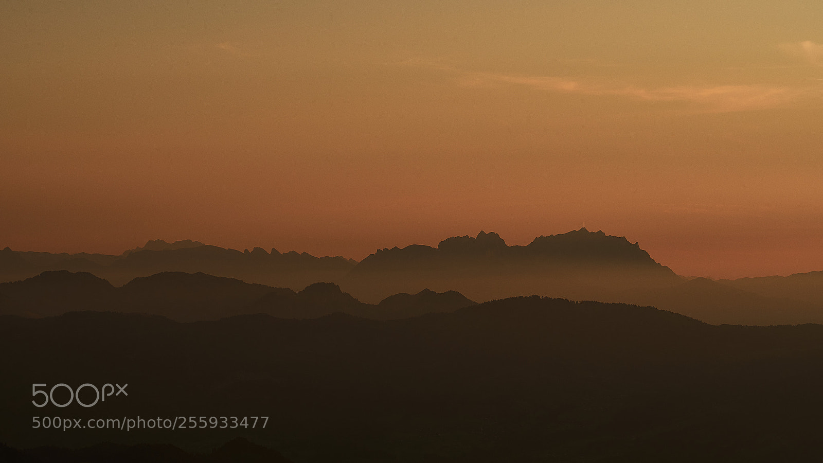 Nikon D500 sample photo. Sundown in the mountains photography