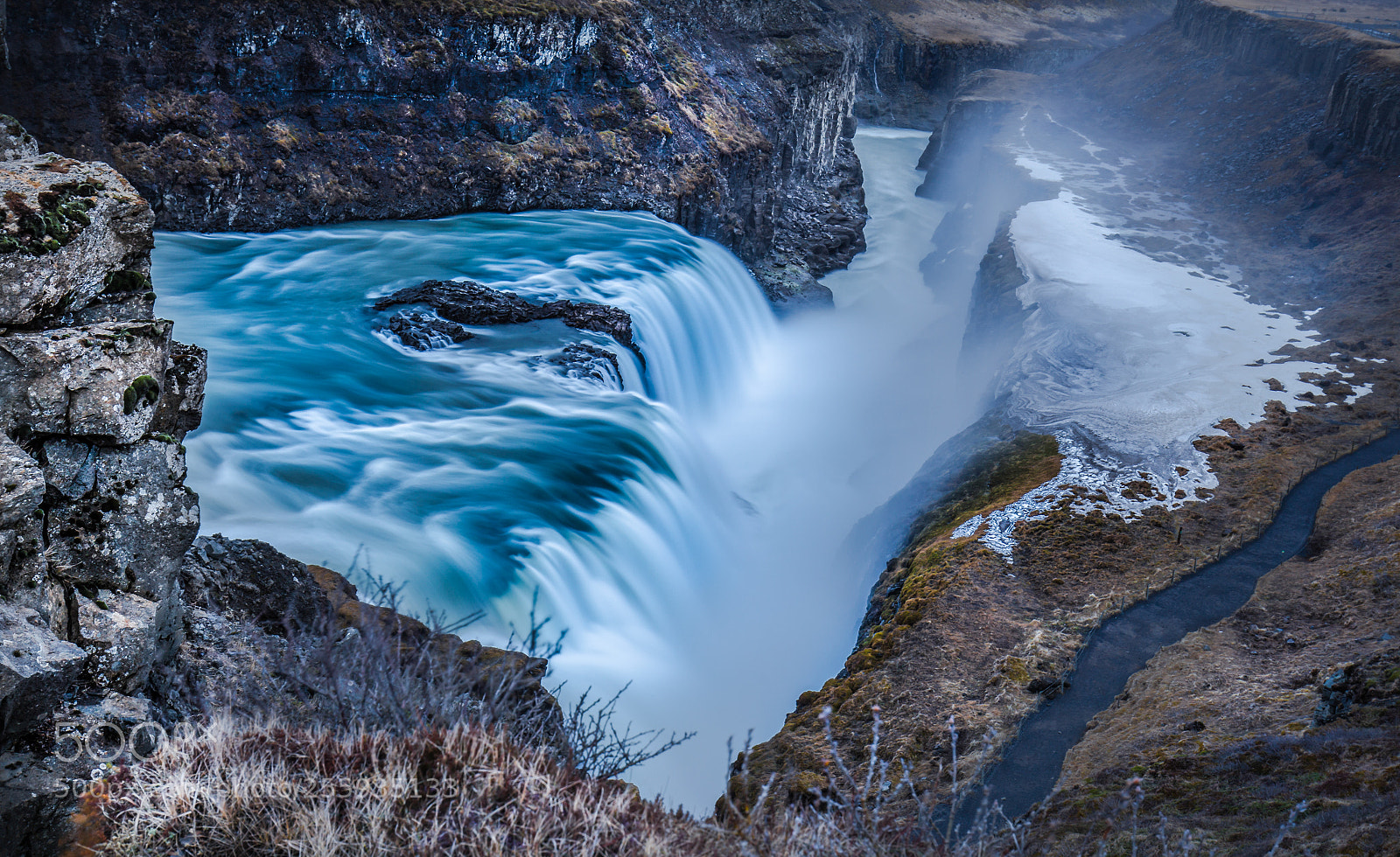 Canon EOS 6D sample photo. Gullfoss photography