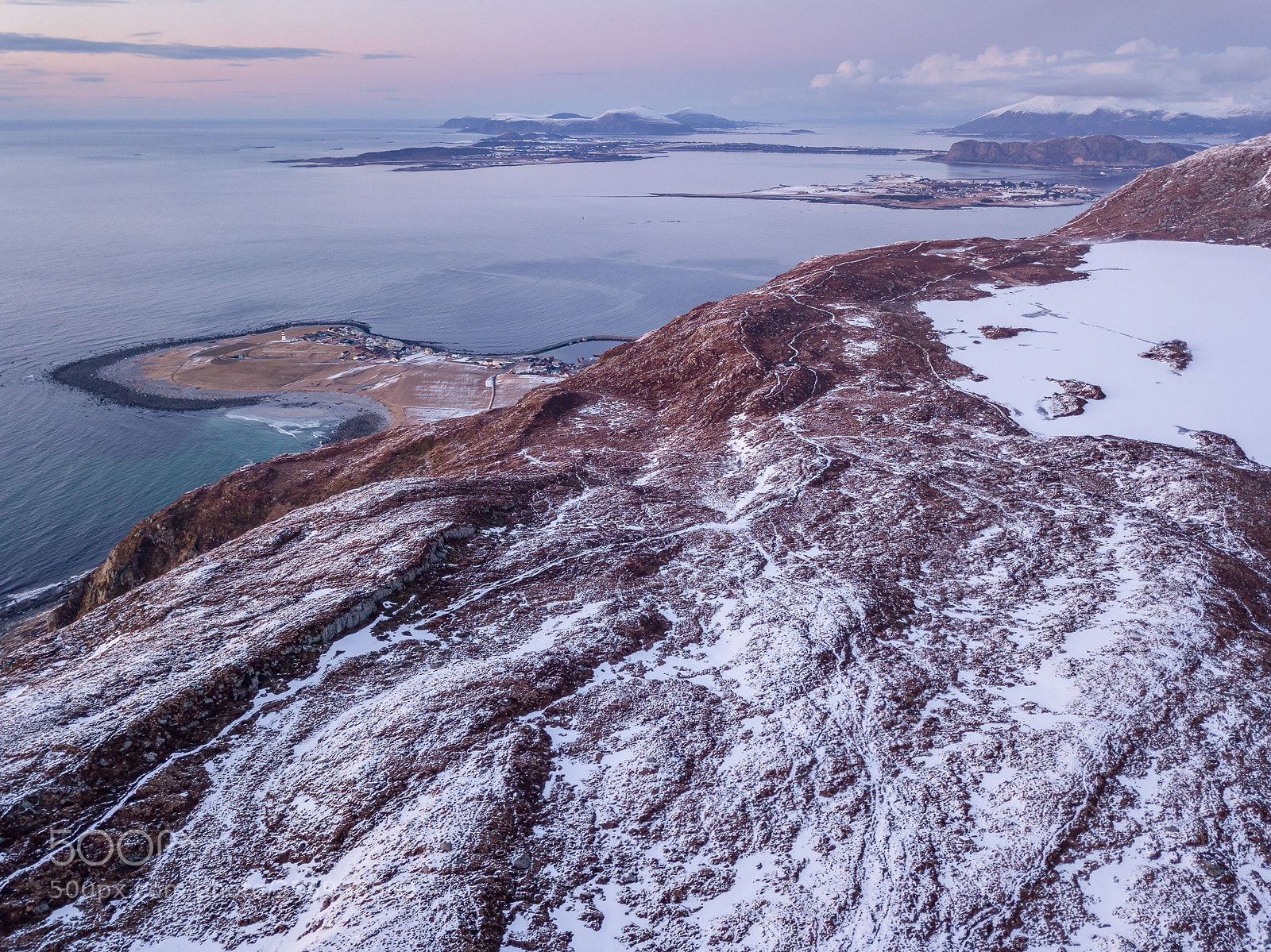 DJI FC220 sample photo. Alnes from the top photography