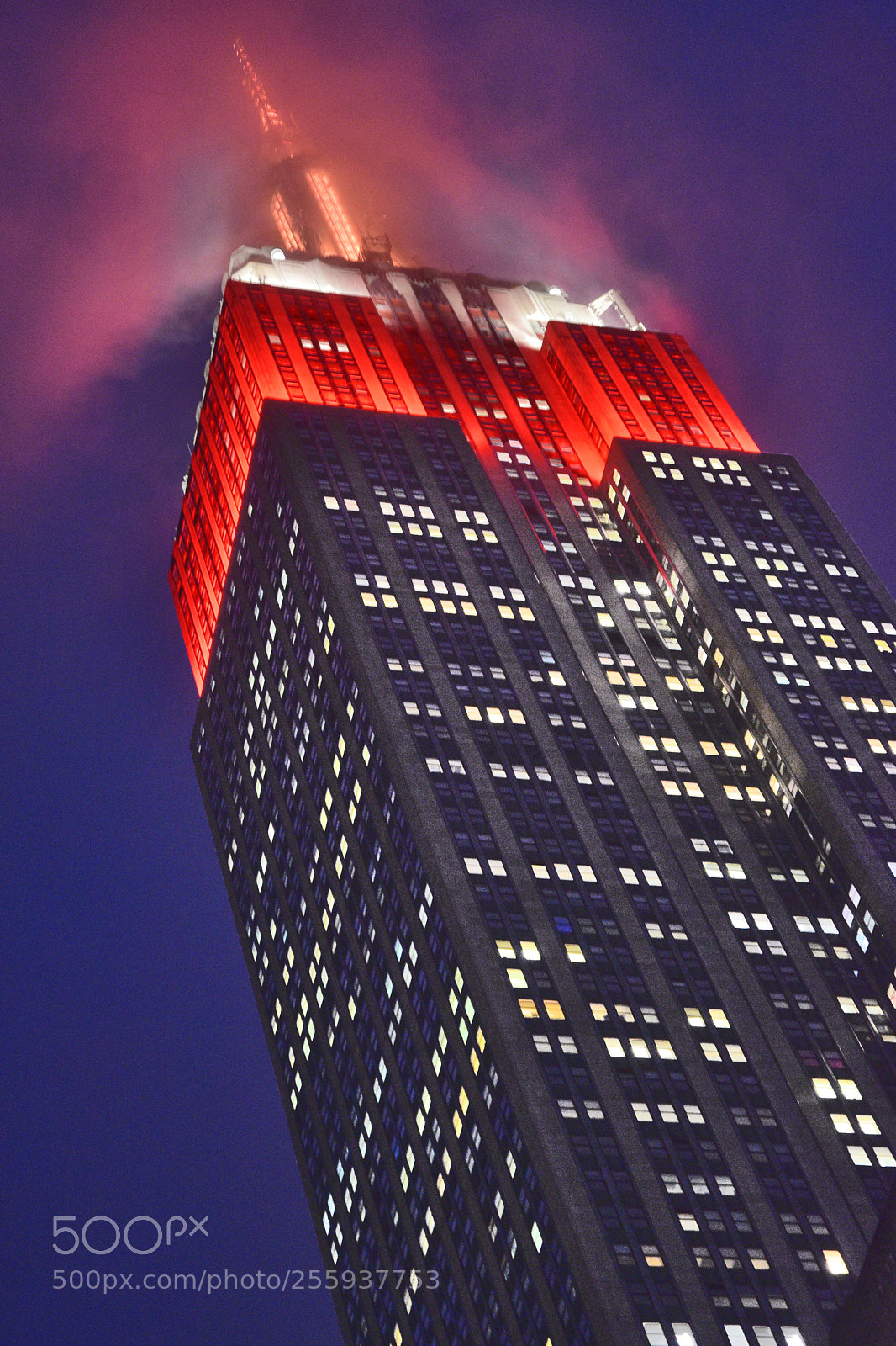 Nikon D3400 sample photo. Foggy empire state photography