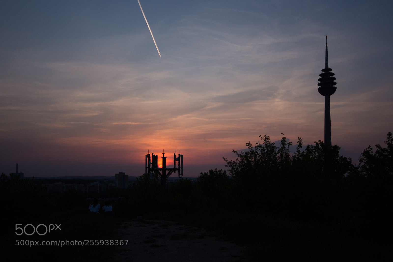 Canon EOS 650D (EOS Rebel T4i / EOS Kiss X6i) sample photo. Sunset over nuremberg photography