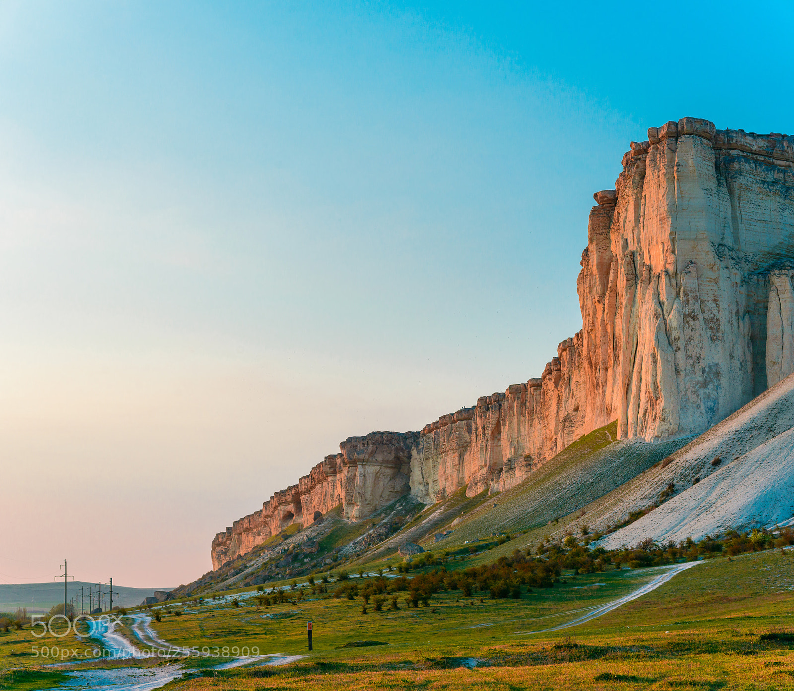 Nikon D800 sample photo. Белая Скала на закате photography