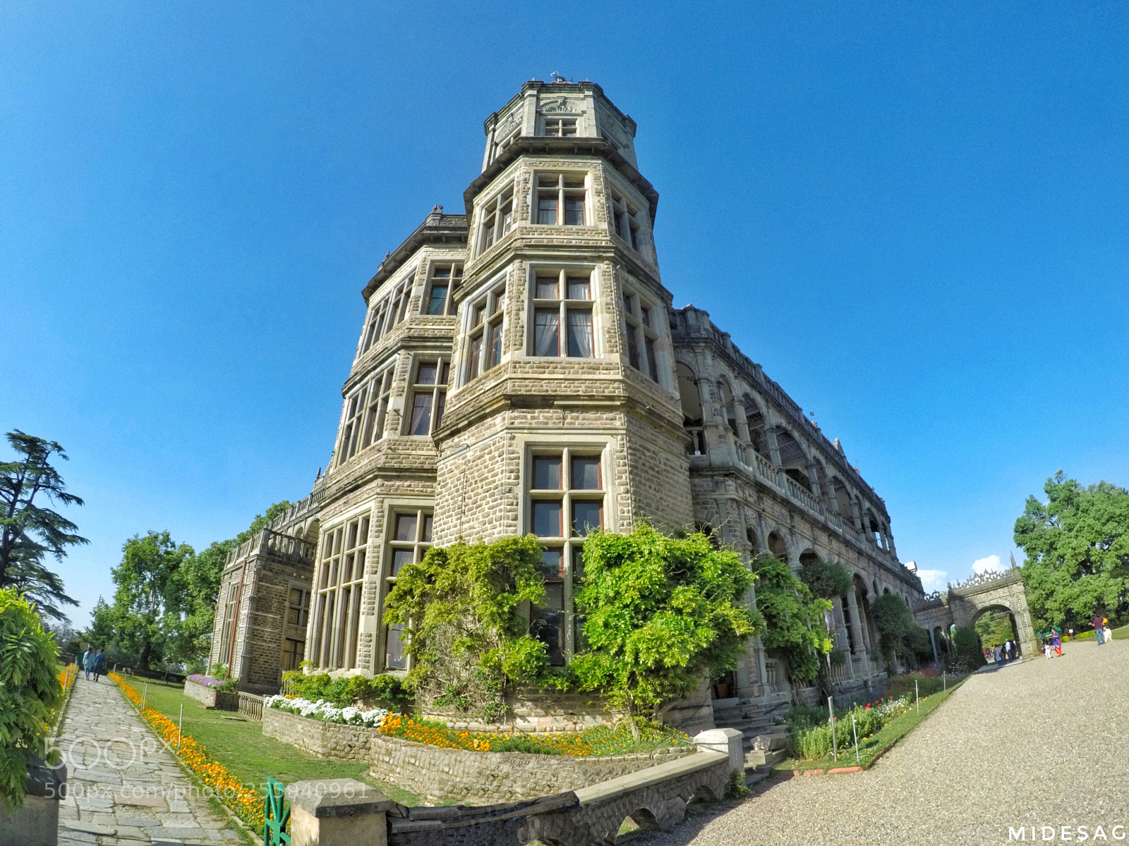 GoPro Hero5 Black sample photo. Mansion photography