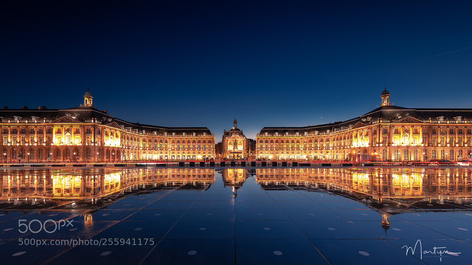 Nikon D850 sample photo. Blue hour bordeaux photography