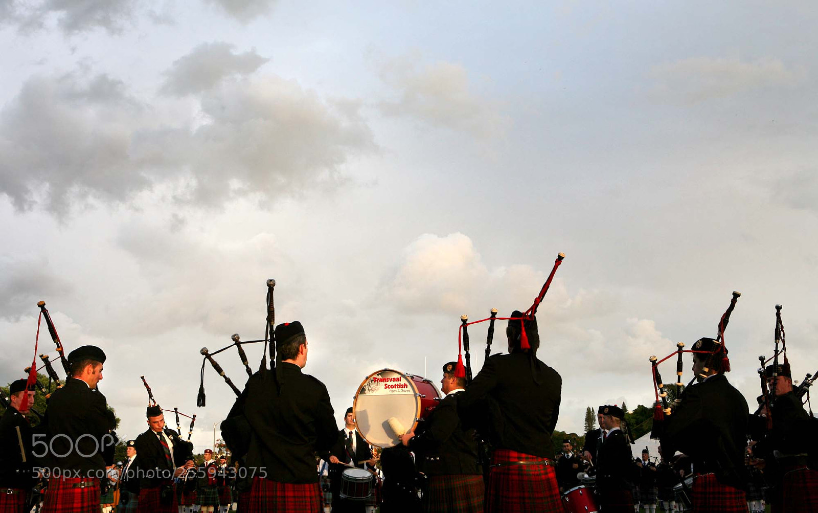 Canon EOS 5D sample photo. Pipe band festival photography