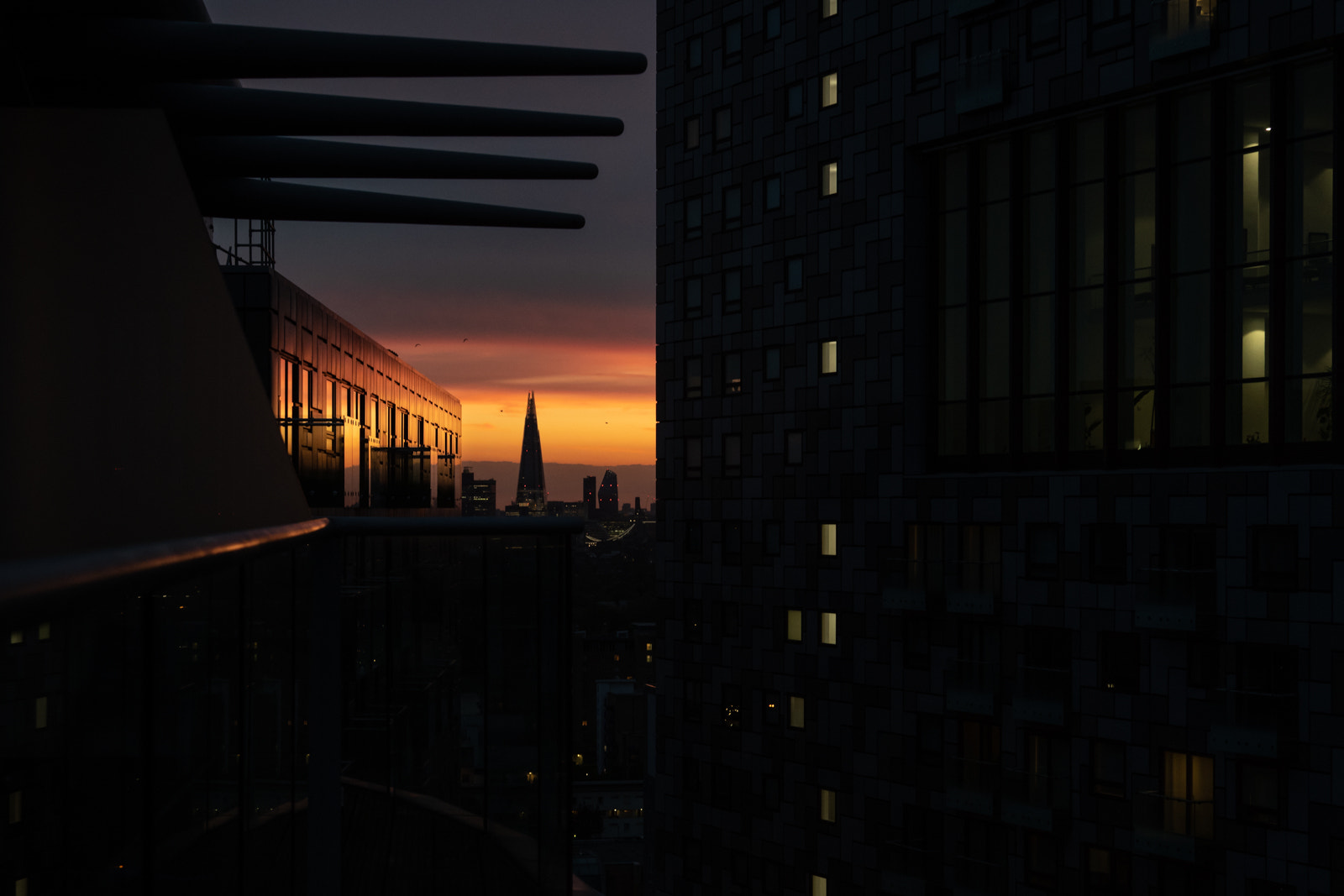 Leica CL sample photo. Urban sunset photography