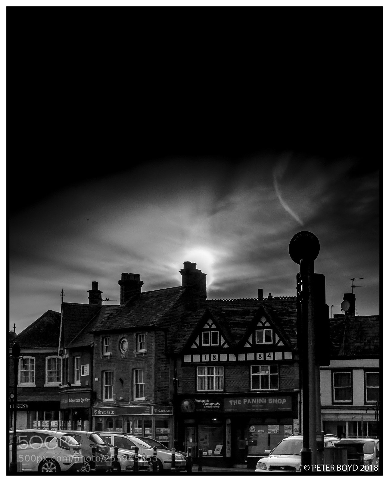 Canon EOS 60D sample photo. Evening in black & white photography