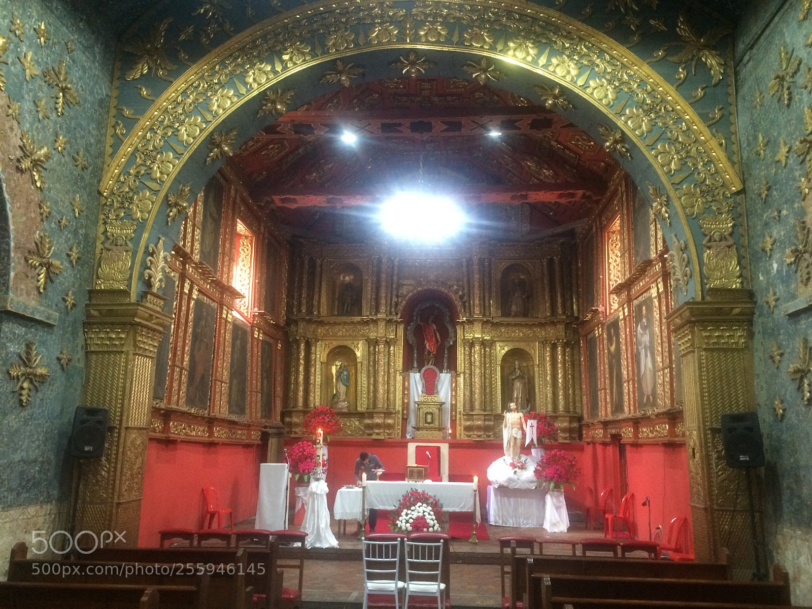 Apple iPhone 5s sample photo. Santa bárbara church  photography