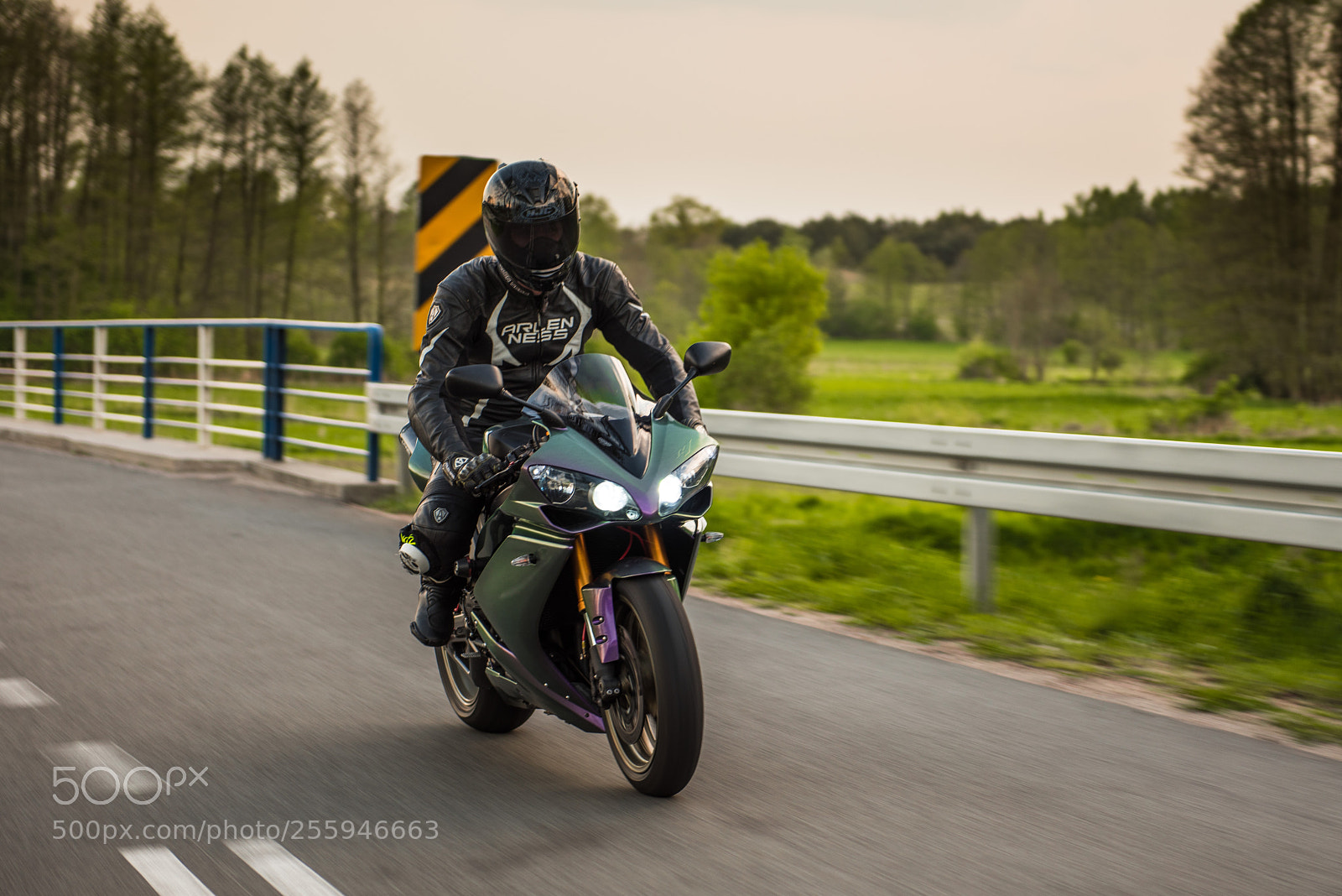 Nikon D810 sample photo. Bartek & yamaha r1 photography