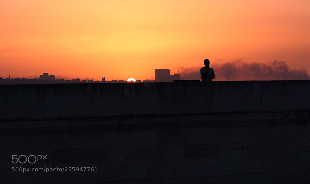Canon EOS 100D (EOS Rebel SL1 / EOS Kiss X7) sample photo. Sunset and silhouette photography
