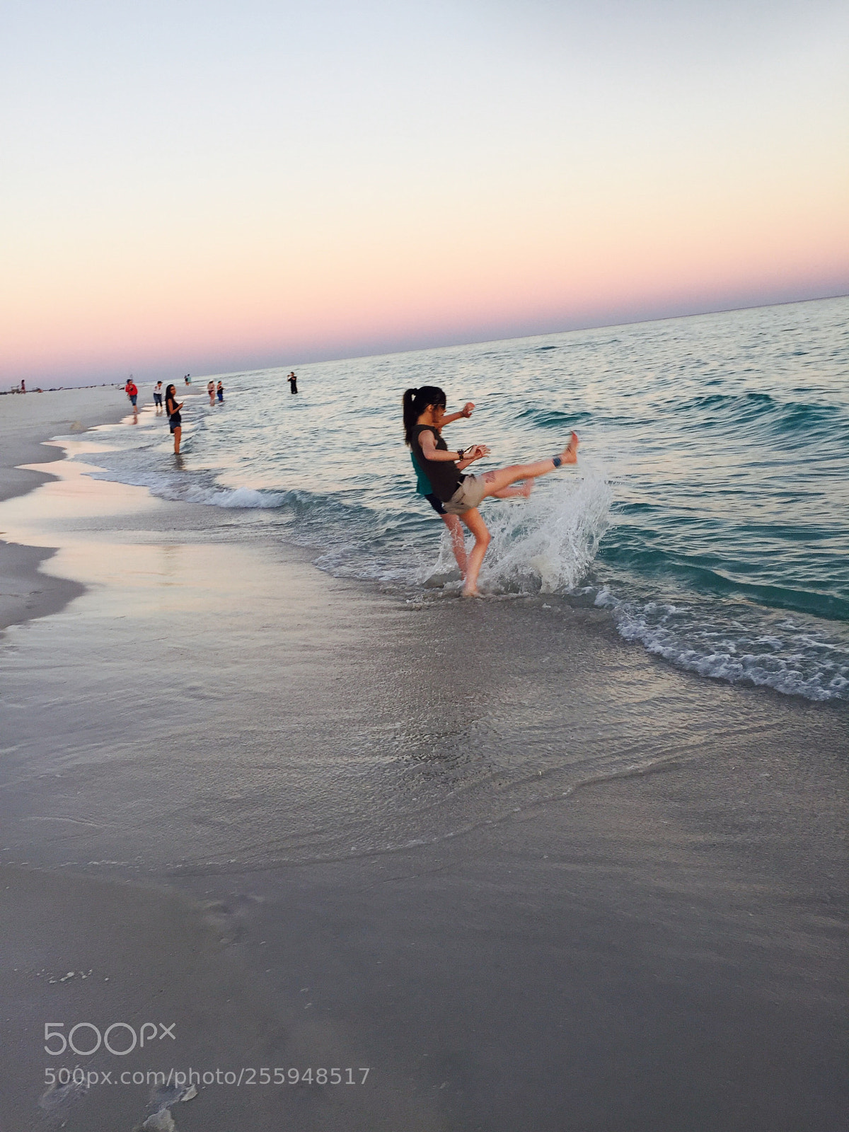 Apple iPhone 6 sample photo. Beach, sunset, capturing moments photography
