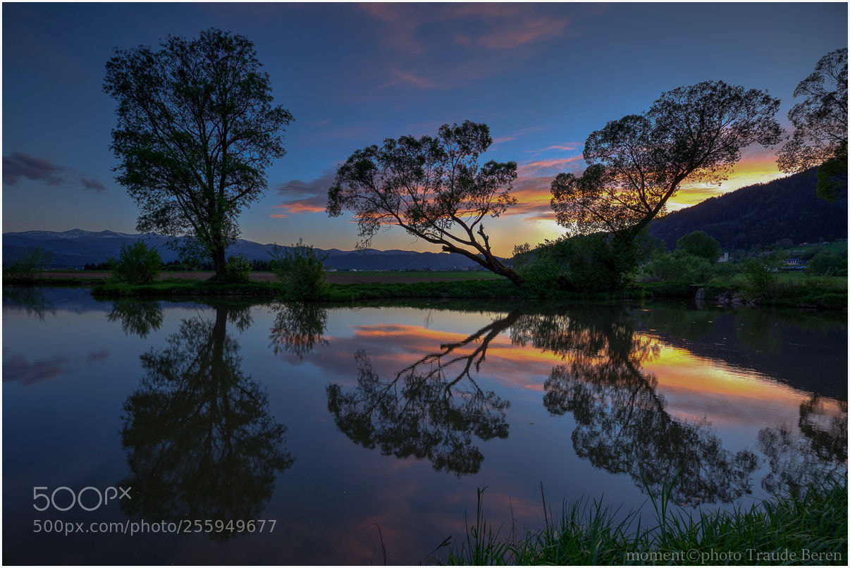 Canon EOS 6D sample photo. Abendstimmung am fischteich photography