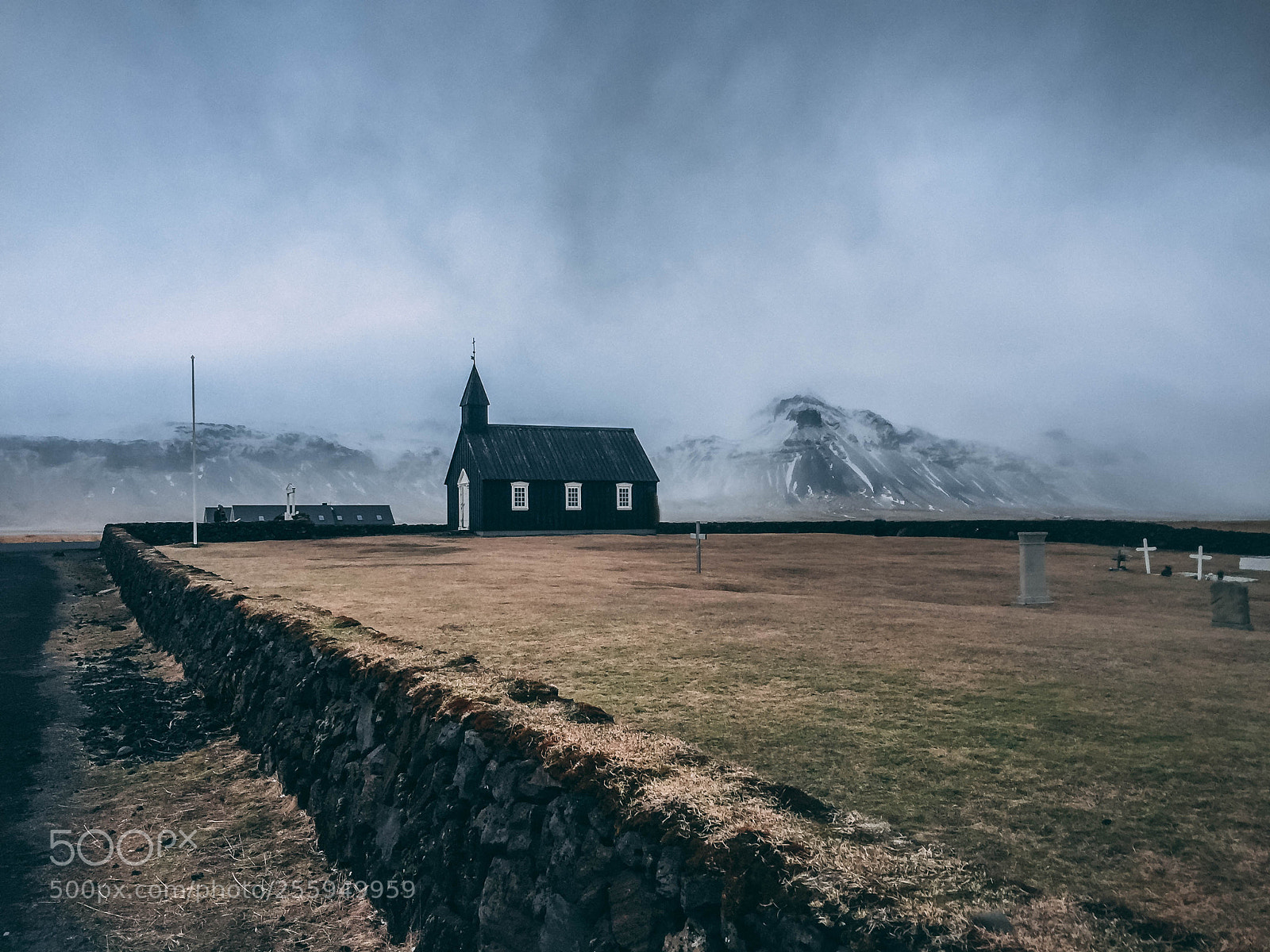 Apple iPhone 6 sample photo. Búðakirkja, iceland photography