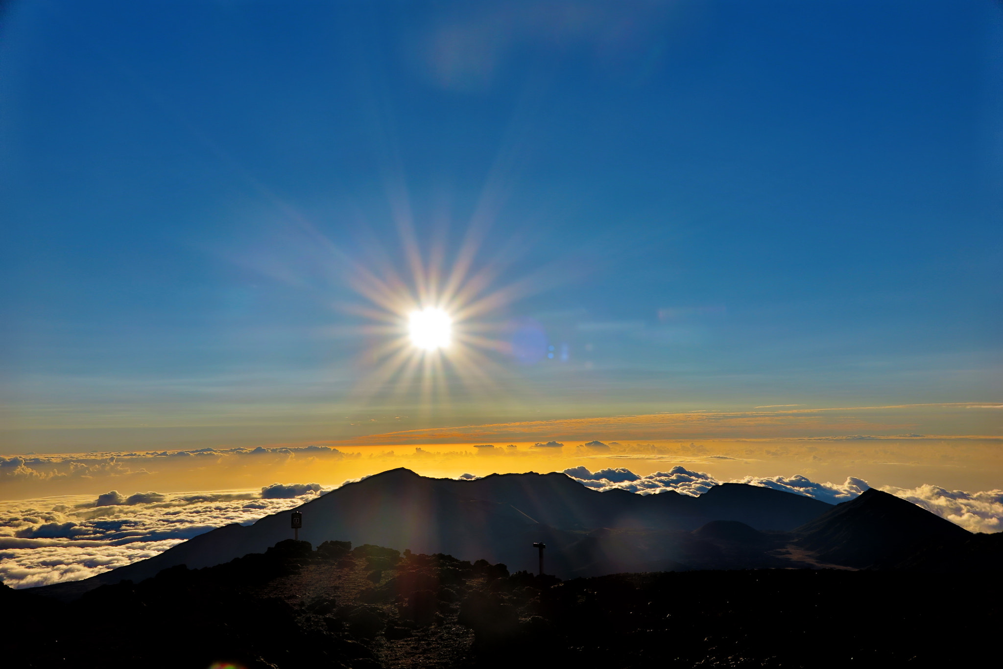 Canon PowerShot G1 X Mark II sample photo. Sunrise atop haleakalā national park photography