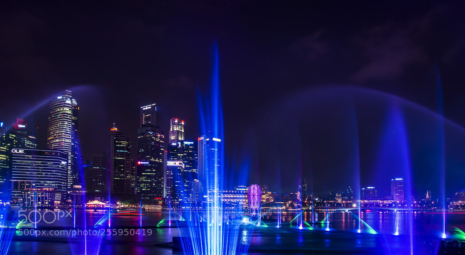 Nikon D610 sample photo. Singapore marinabay photography