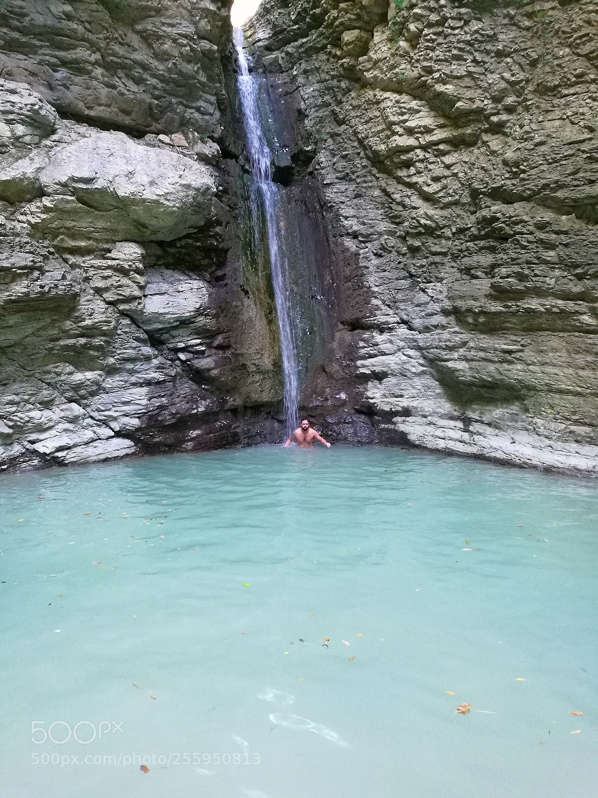 HUAWEI P9 sample photo. Waterfall photography