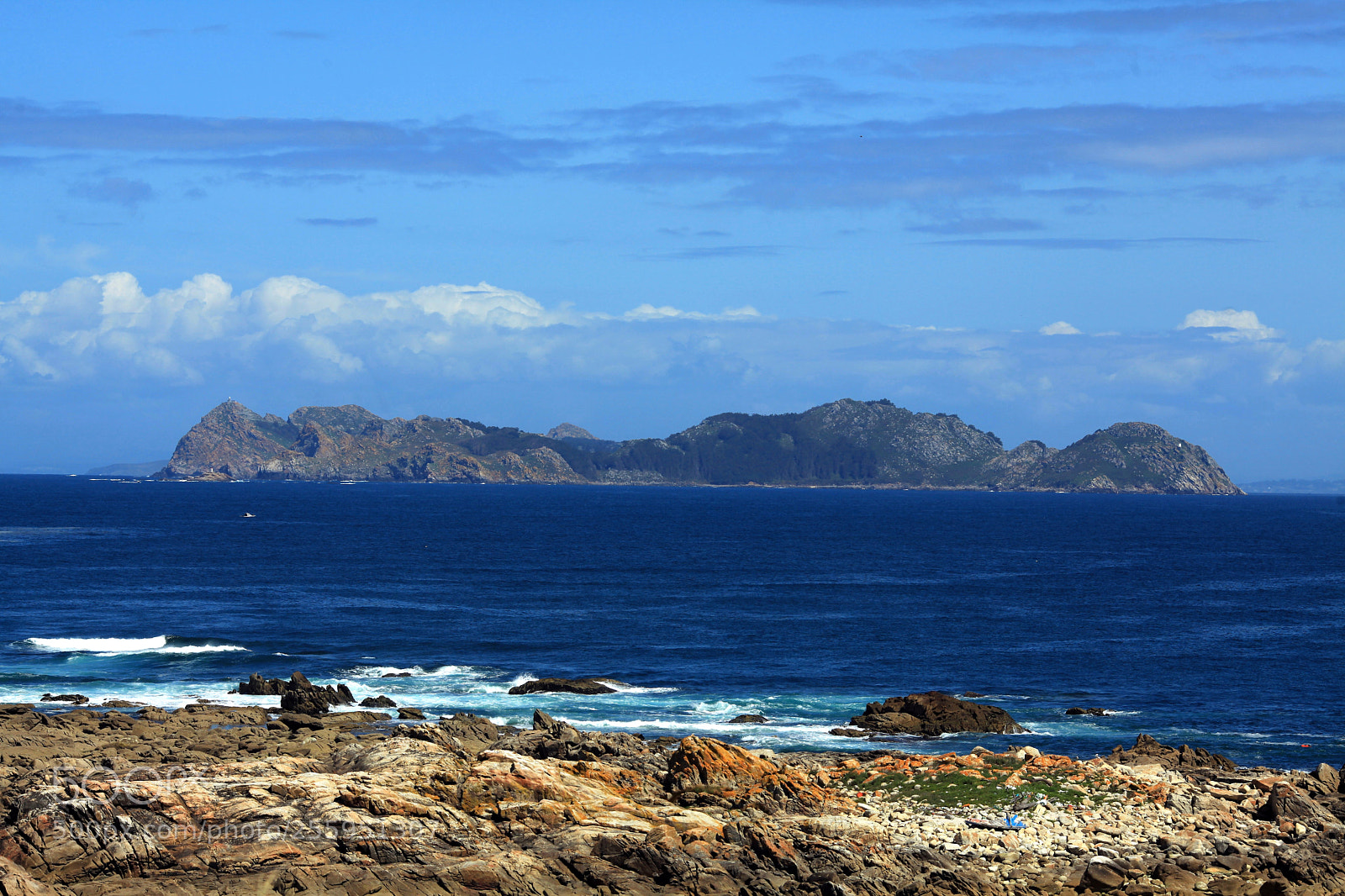 Canon EOS 5D Mark II sample photo. Cíes islands photography