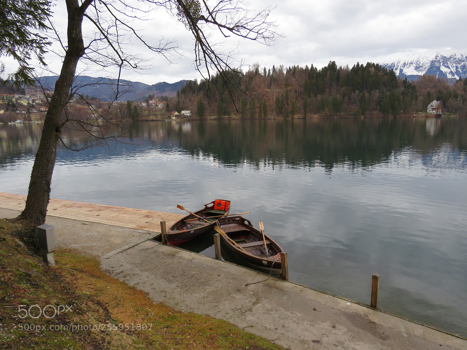 Canon PowerShot SX540 HS sample photo. Boats on bled island photography