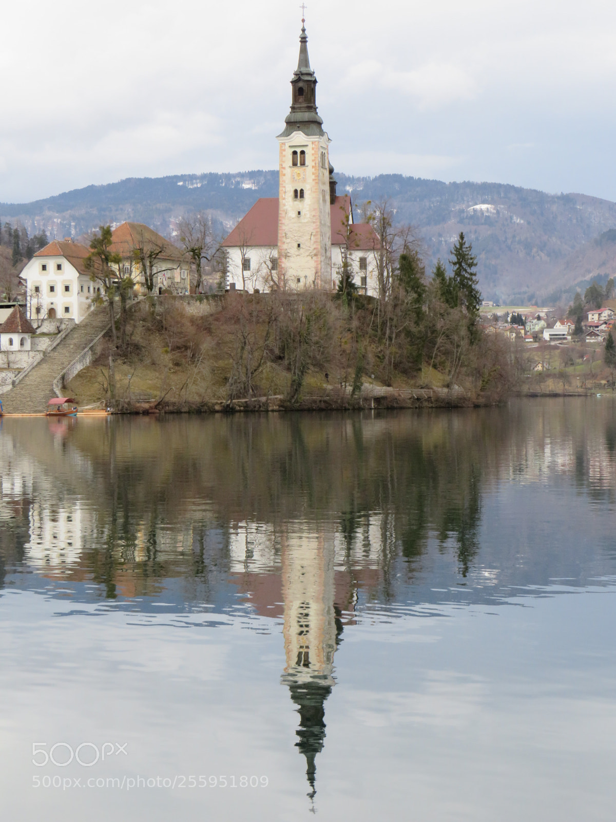 Canon PowerShot SX540 HS sample photo. Reflections on bled photography