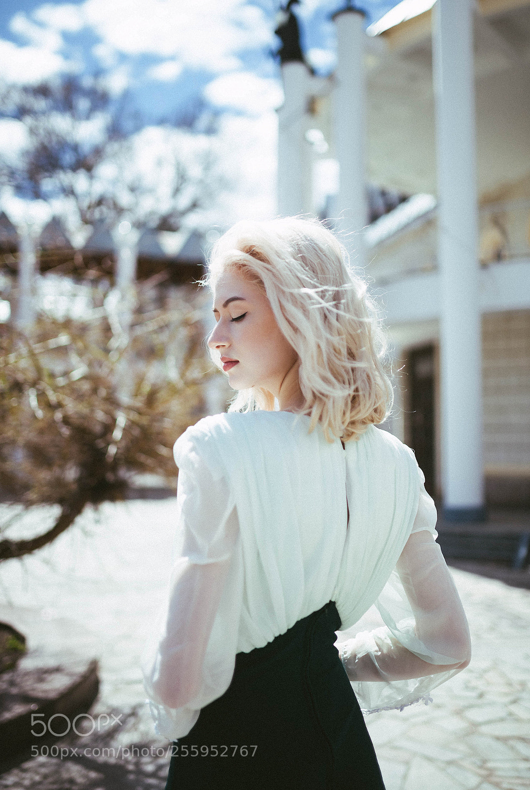 Canon EOS 5D Mark II sample photo. The dress photography