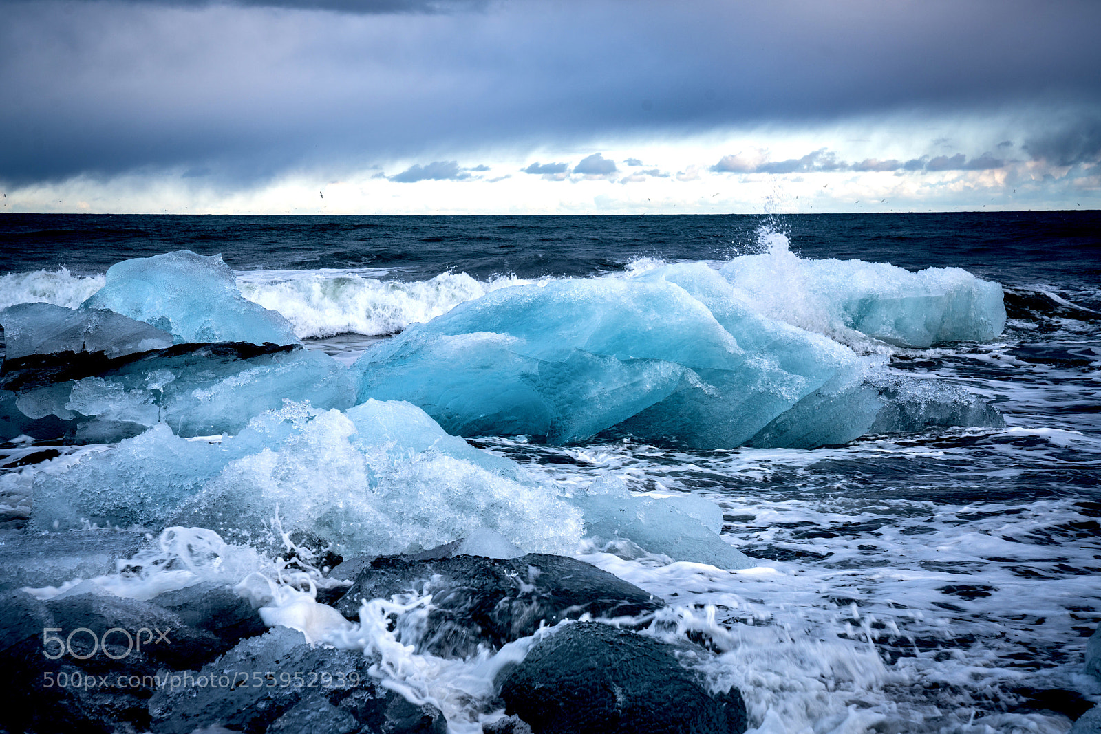 Sony a7R II sample photo. Blue ice photography