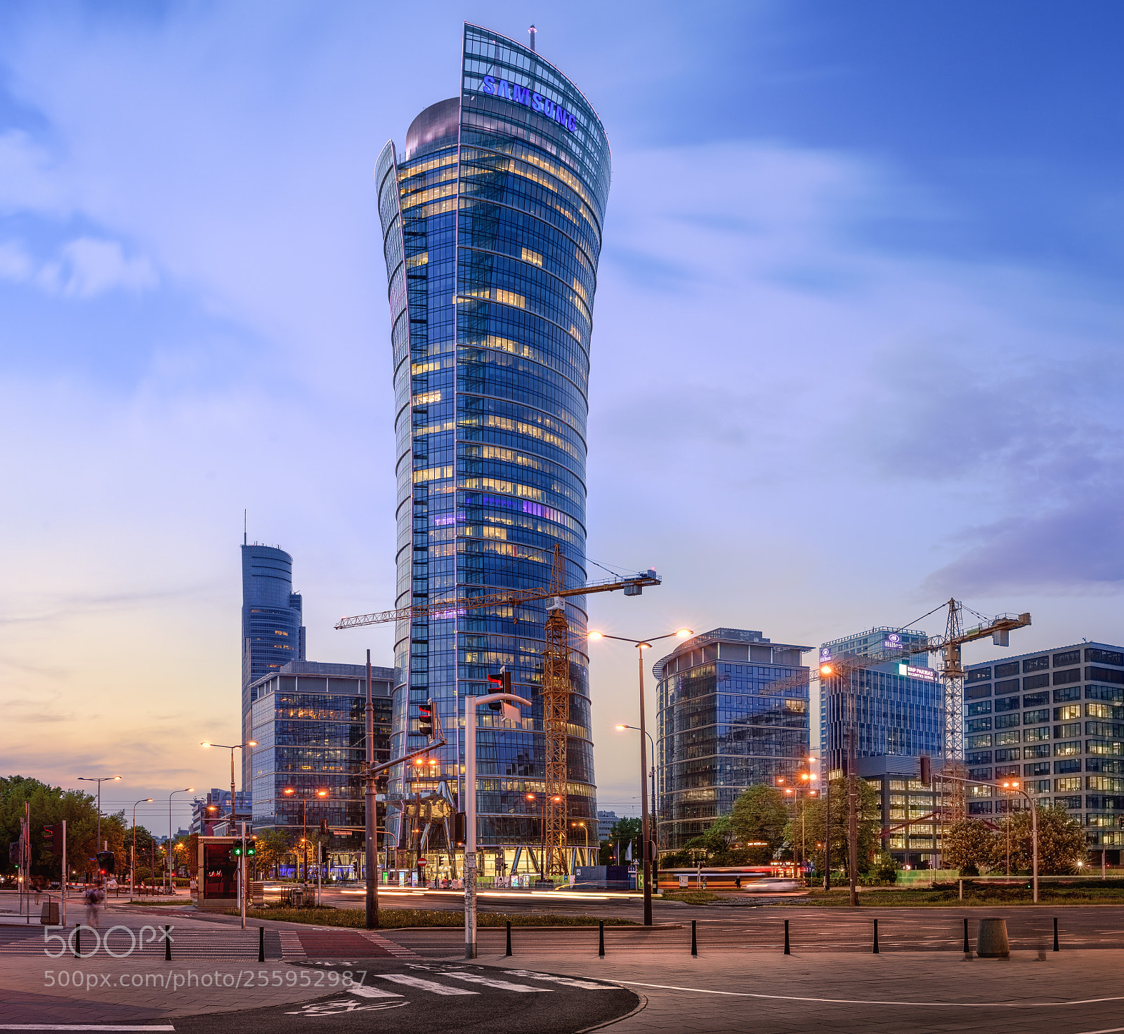 Nikon D7200 sample photo. Warsaw spire photography
