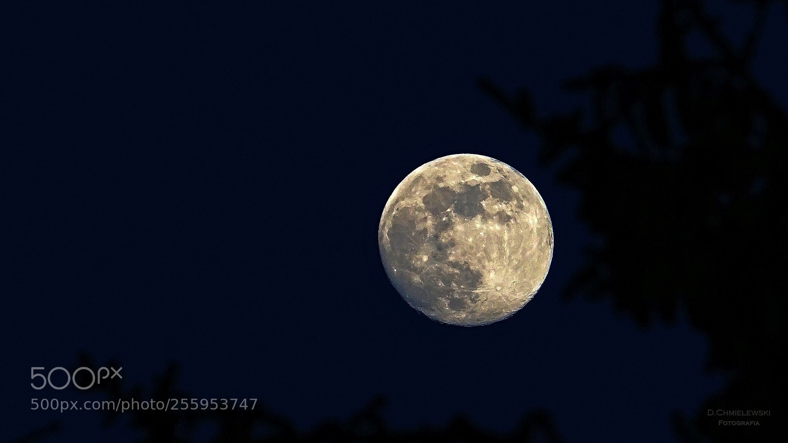 Sony a6000 sample photo. Moon photography