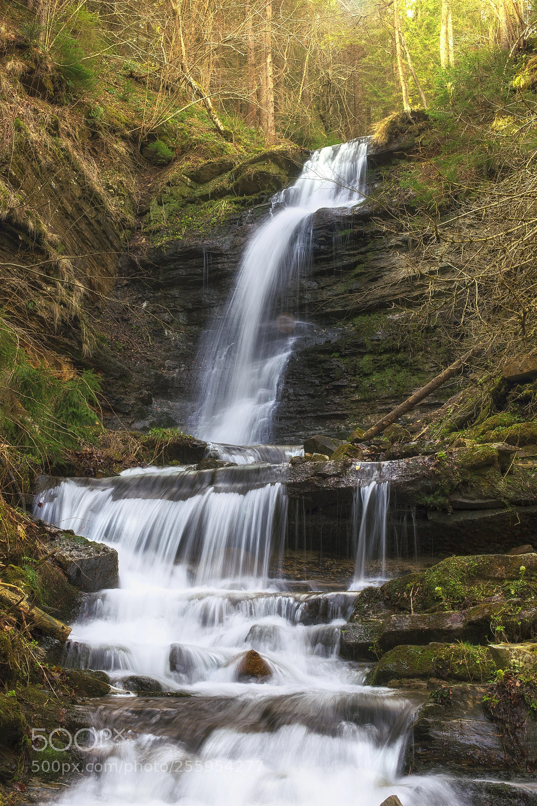 Canon EOS 6D sample photo. Lazny falls, national park photography