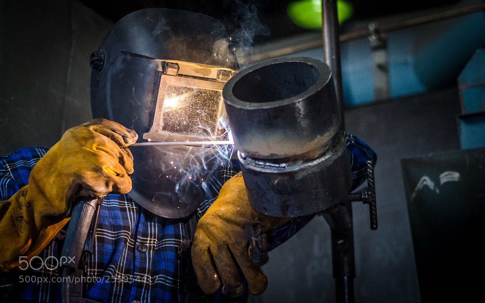 Nikon D5100 sample photo. Let's weld some steel photography