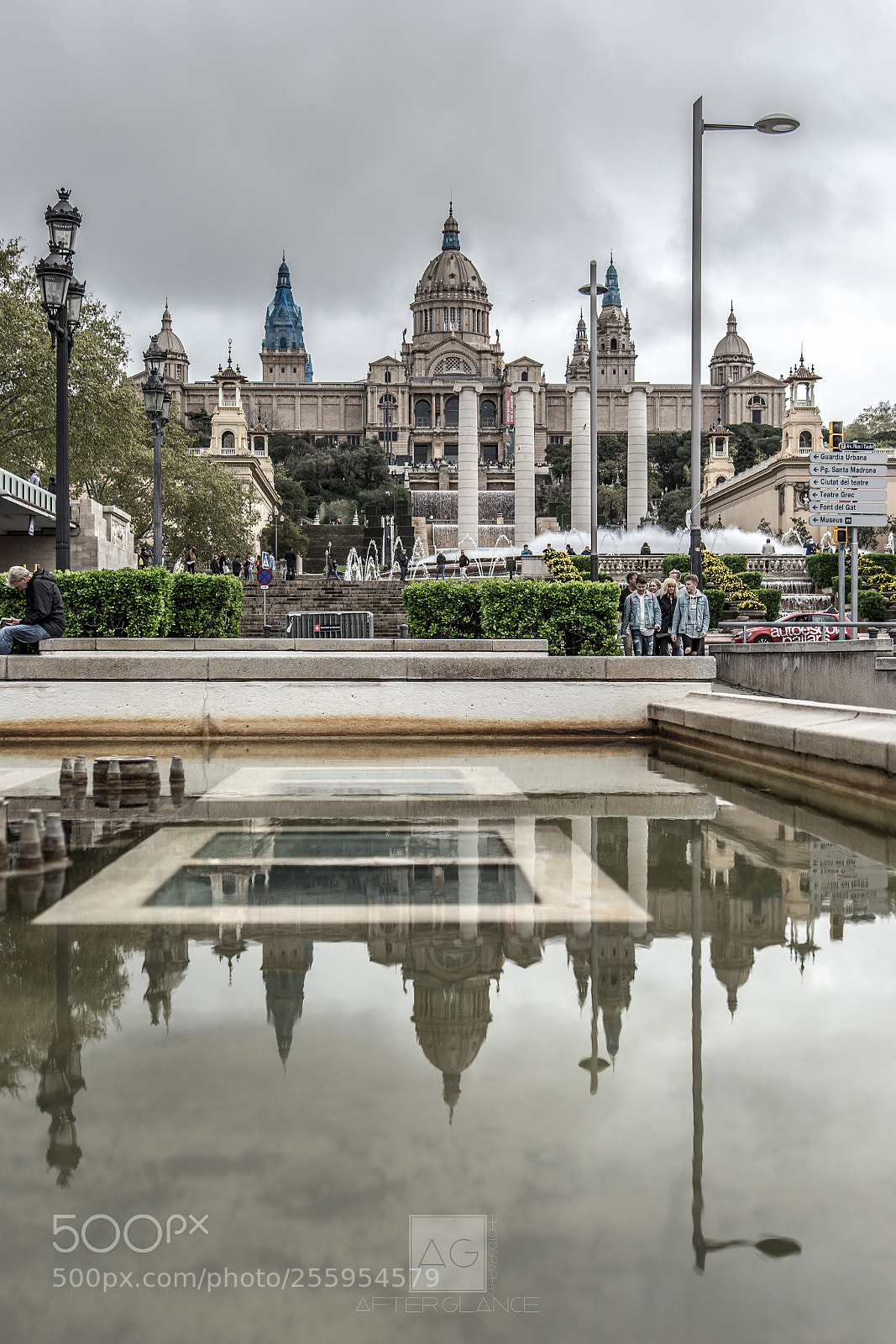 Canon EOS 6D sample photo. Montjuic's reflections... photography