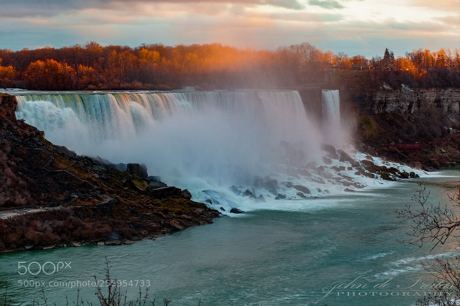 Canon EOS 5D Mark II sample photo. Niagara falls photography