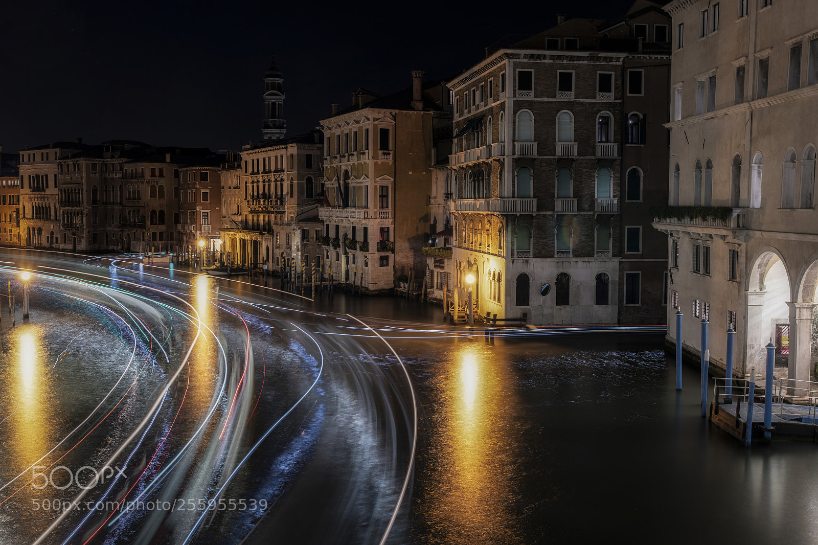 Nikon D850 sample photo. Light-tail of venice photography