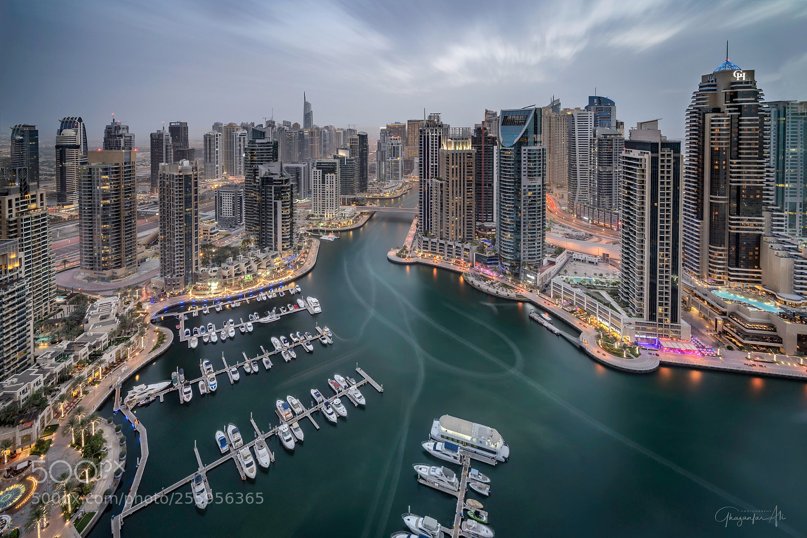 Sony a7R III sample photo. Dubai marina  photography