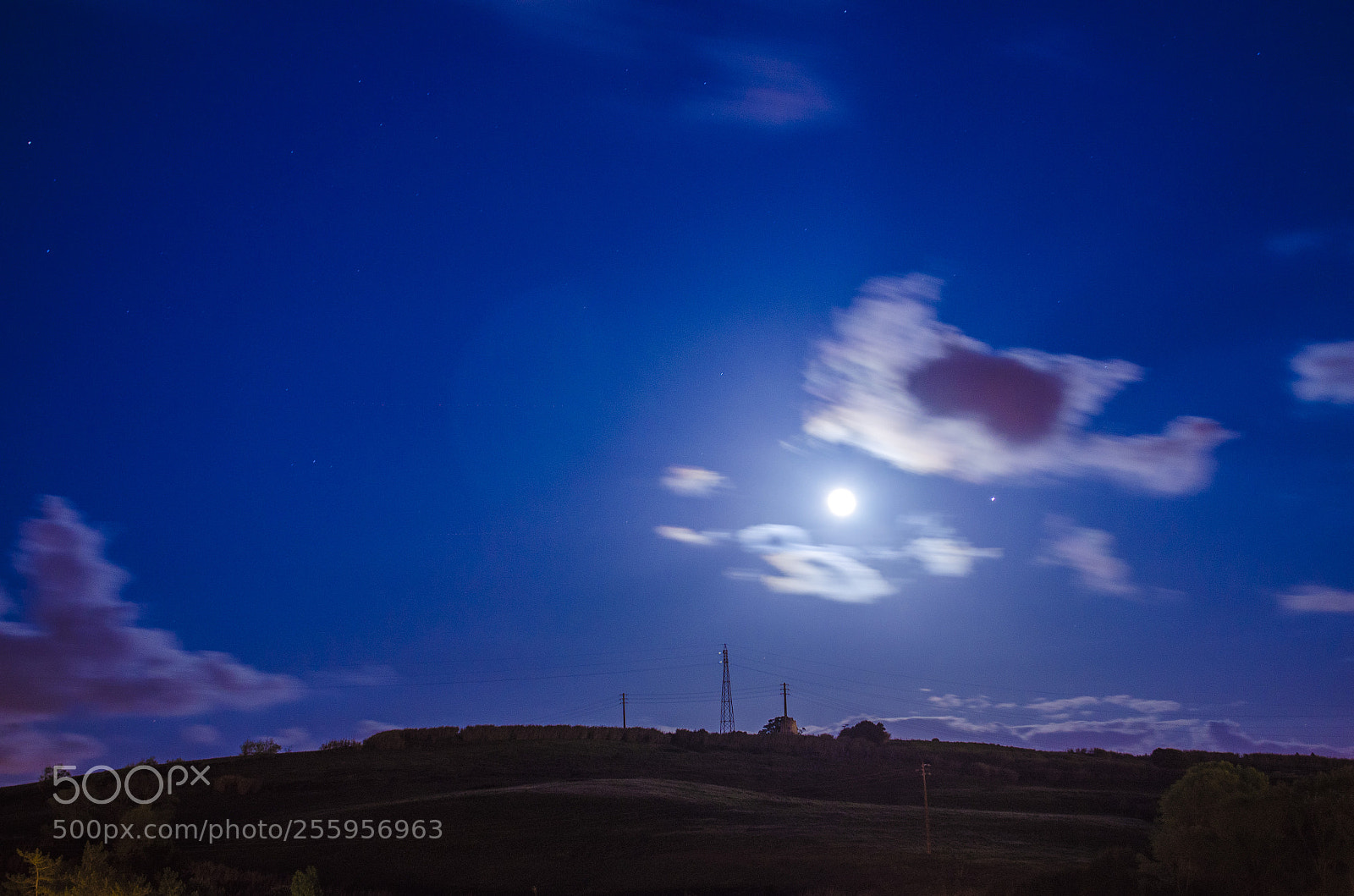 Nikon D5100 sample photo. The moon photography