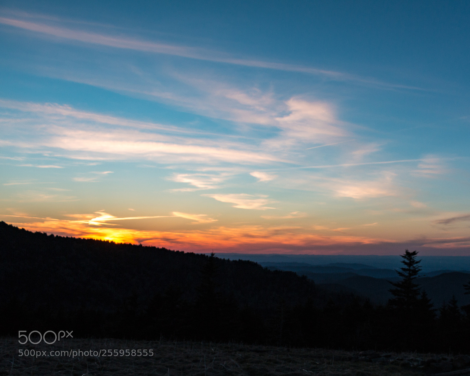 Canon EOS 70D sample photo. Sunset on appalachian trail photography
