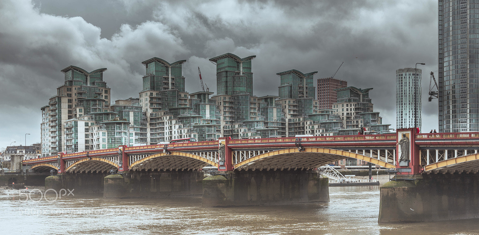 Canon EOS 6D sample photo. Vauxhall bridge photography