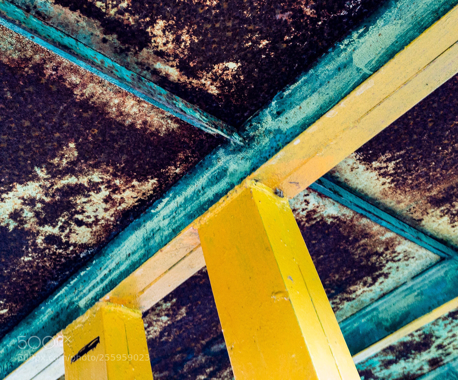 Apple iPhone 6s sample photo. Rusty roof photography