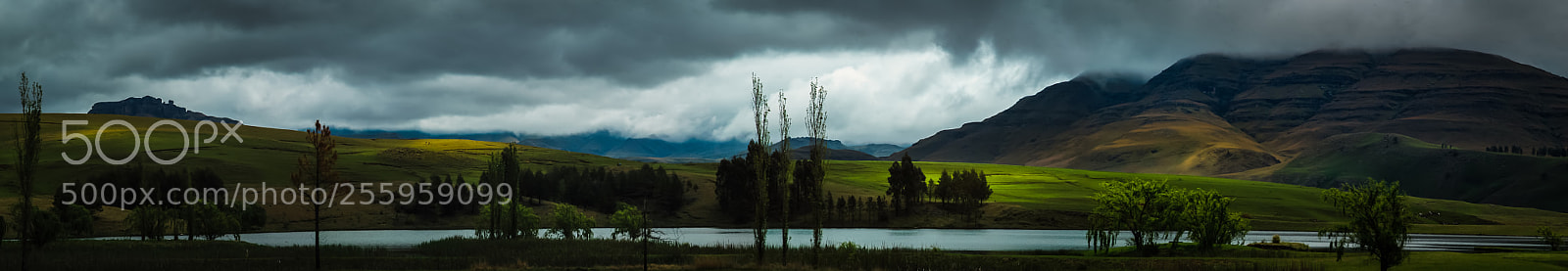 Nikon D70 sample photo. Berg pano(re upload) photography