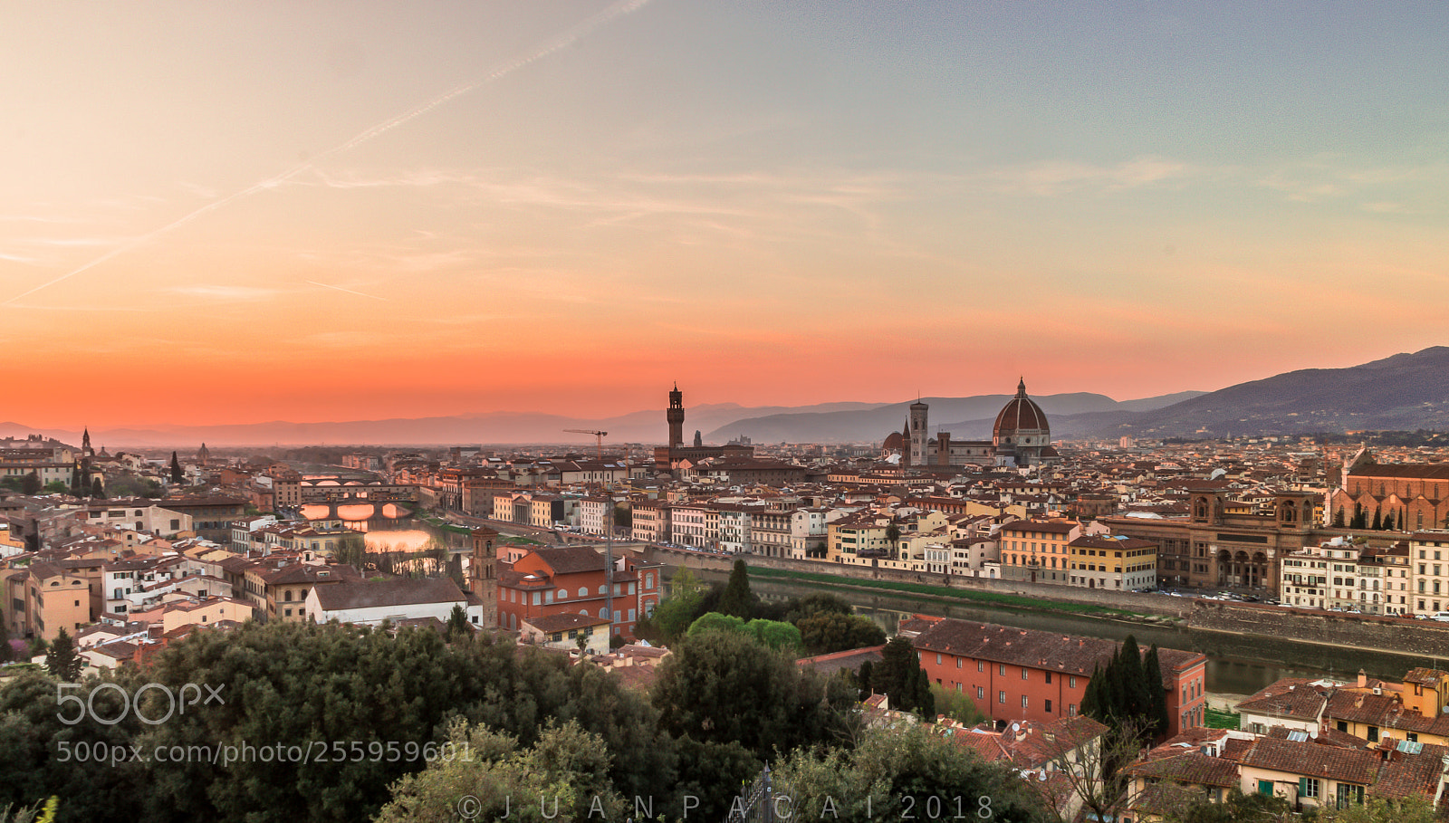 Canon EOS 70D sample photo. Firenze al tramonto photography