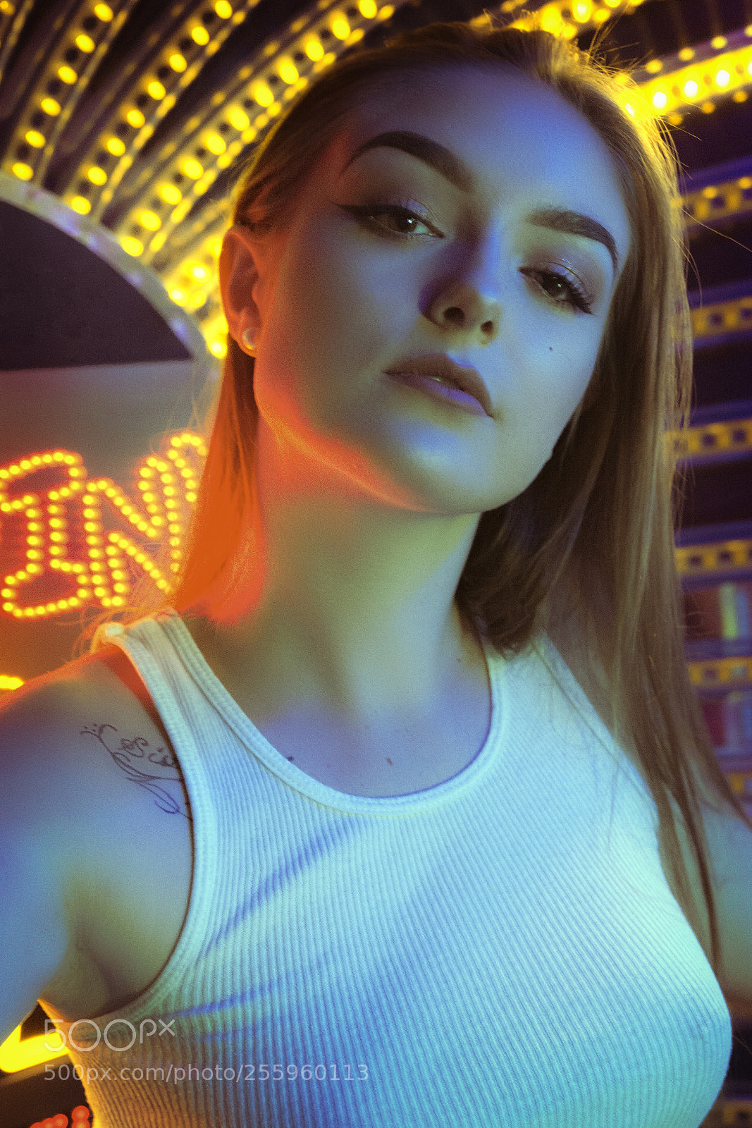 Nikon D7100 sample photo. Subtle neon photography