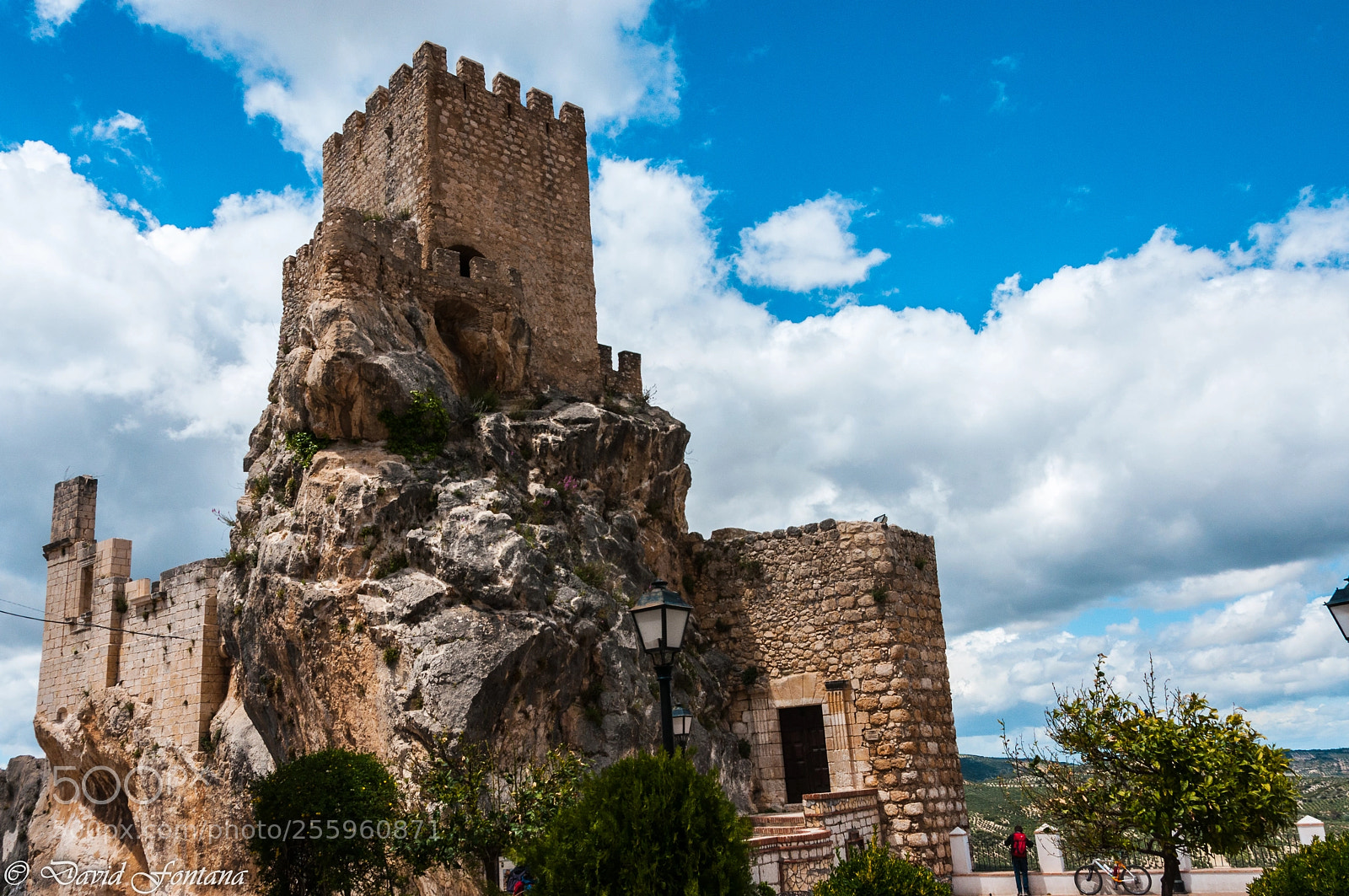 Nikon D90 sample photo. El castillo de zuheros photography