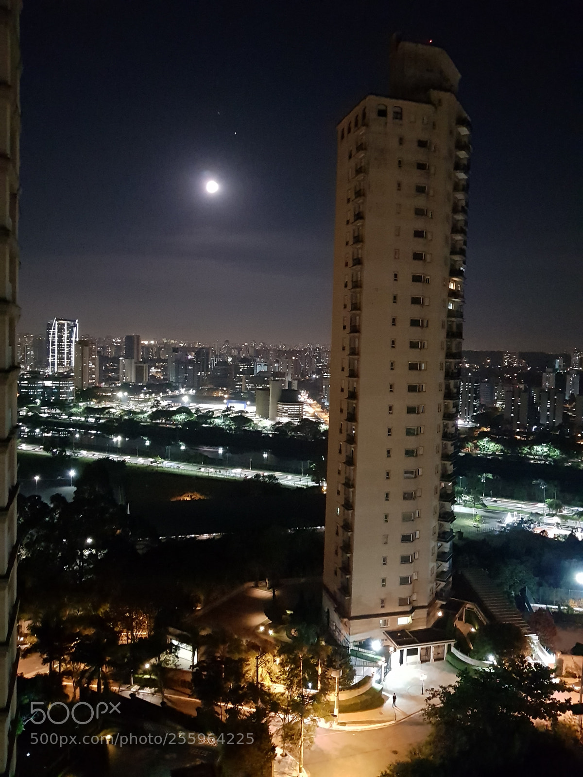 Samsung Galaxy S8+ sample photo. Moon light photography
