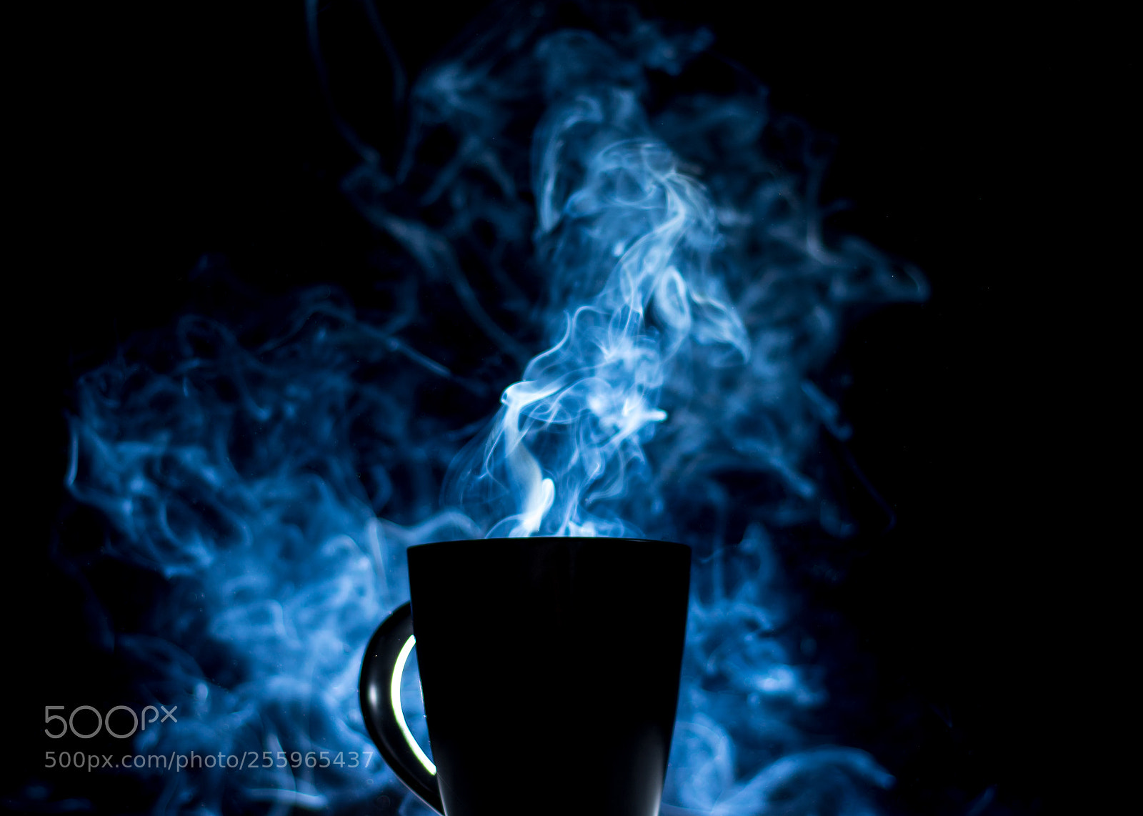 Nikon D7200 sample photo. Steaming cup of coffee photography