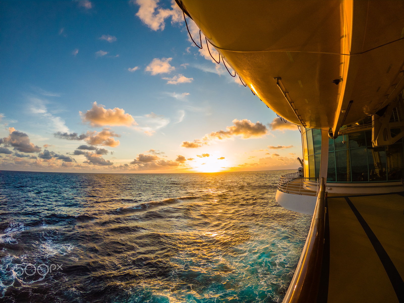 GoPro Hero6 Black sample photo. Sunset cruise photography